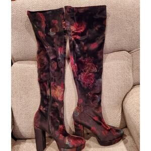 Madden Girl  Groupie Over-The-Knee Boots size 9